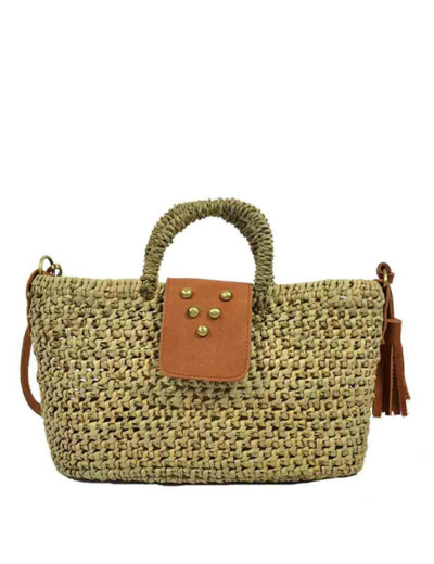 Virginie Darling Riviera Mini Rock Panier Osier Beldi