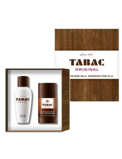 TABAC Original Coffret ET Vaporisateur 100ml+Déodorant Stick 75ml