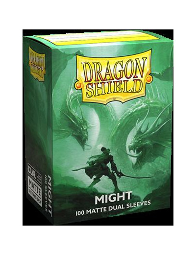 100 Dragon Shield Dual Matte - Might