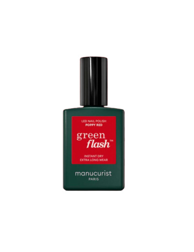 MANUCURIST GREEN FLASH VAO POPPY RED 15ML