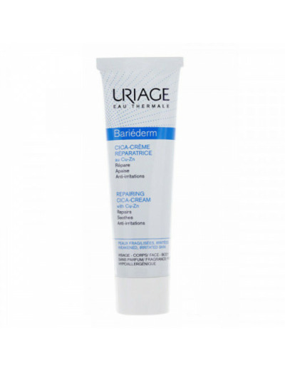 Creme Reparatrice 100ml Bariederm Cica Peaux Fragilisees Uriage