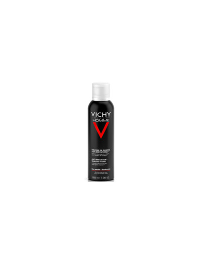 Mousse A Raser Anti-irritations Vitamine C 200ml Homme Peaux Sensibles Vichy