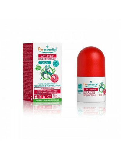 Roller Répulsif Bébé Anti-Pique 30ml Anti-Pique Puressentiel