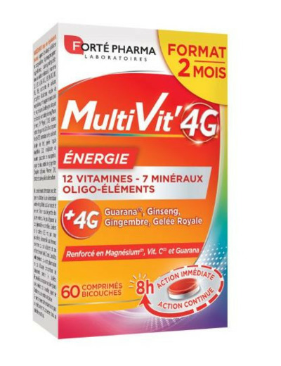 FORTE PHARMA MULTIVITapos 4G ENERGI 60CPS