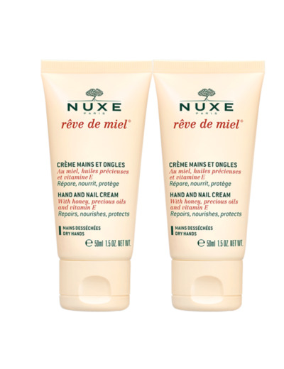NUXE DUO CR MAINS REVE MIEL 2X50ML