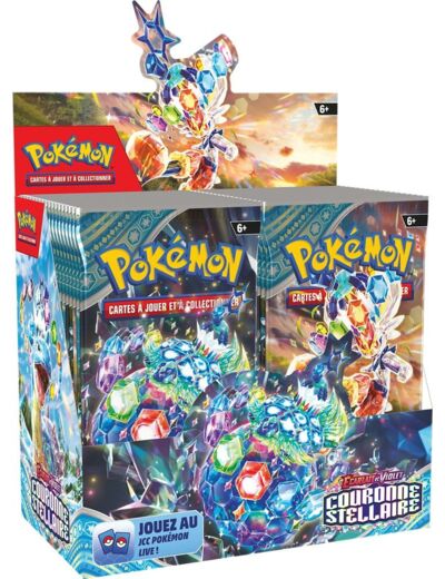 Pokémon EV07 : display Couronne Stellaire