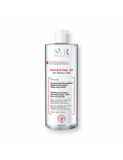 Eau Micellaire Nettoyant Demaquillant Ar 400 ml Sensifine Svr