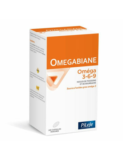 Omega 3-6-9 100 Capsules Omegabiane Pileje