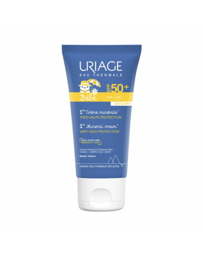 1ère Crème Minérale SPF50+ 50ml 1ers Soins Bébé Uriage