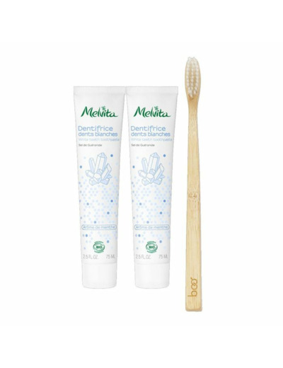 MELVITA DUO DENTIFRICE BLANCHEBAD