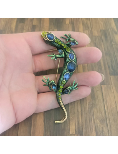 Broche lézard