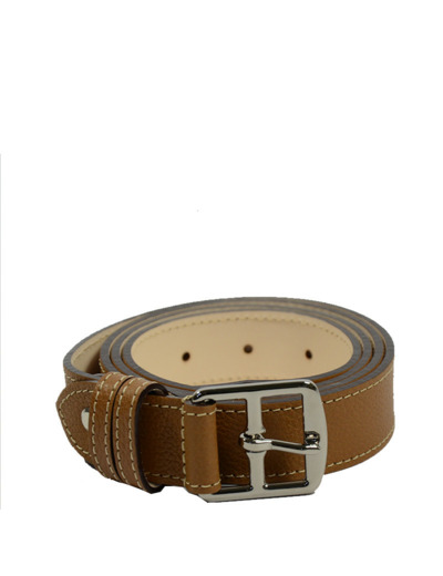 Berthille Ceinture A Chape Cuir Ajustable Cuero