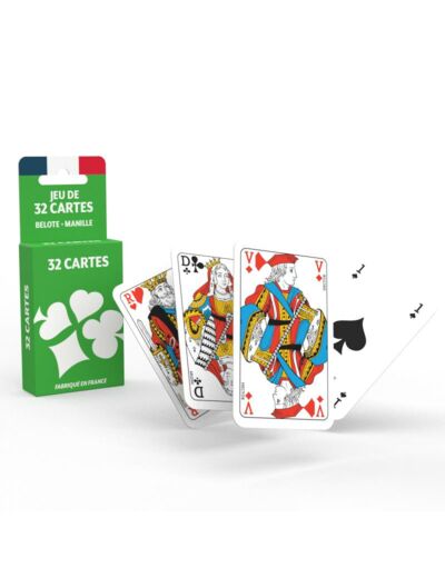 Jeu de cartes Basic 32 Cartes Ecopack