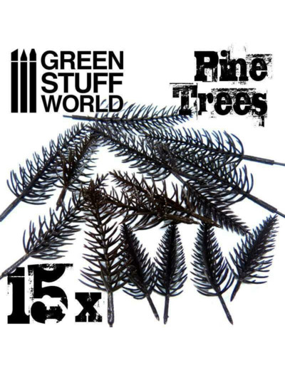15x Arbres PINS Modelisme Flexibles