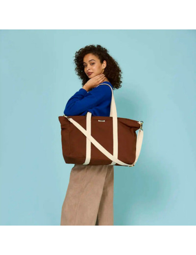 Hindbag Jean Sac Weekend Chocolat