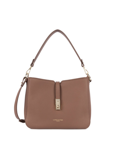 Lancaster Milano Horizon Grand Sac Besace 547-81 Marron Clair