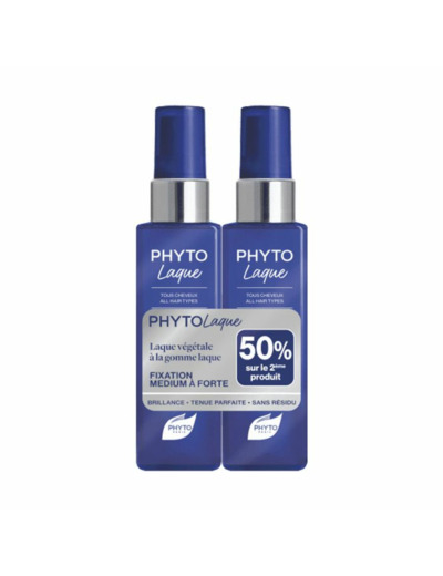 Duo Phytolaque Laque Végétale Medium 2x100 ml Phytolaque Phyto