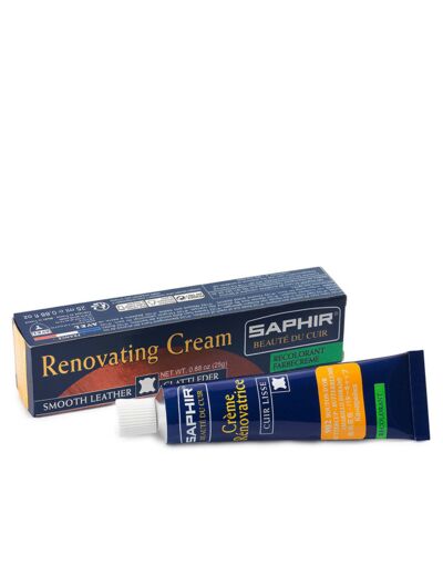 Saphir Crème rénovatrice cuir noir