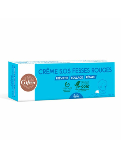 Creme SOS Fesses Rouges Bebe 100ml Gifrer