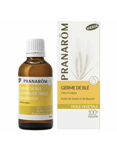 Huile Vegetale Germe De Ble 50 ml Les Huiles Végétales Pranarôm