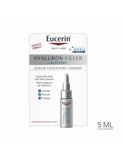 Serum Concentre Unidose Anti-age 5ml Hyaluron-Filler + 3x Effect Eucerin