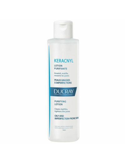 Lotion Purifiante Peaux Grasses A Imperfections 200ml Keracnyl Ducray