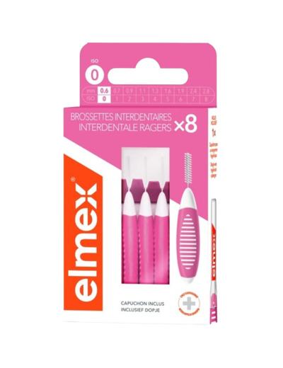 ELMEX BROSSETTE 0,6MM 8