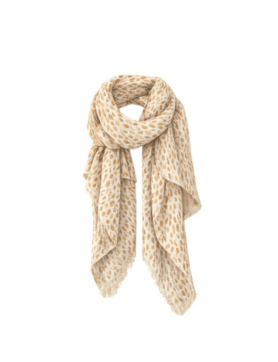 Farfouillette Eclat De Lumière Foulard A Motif Camel