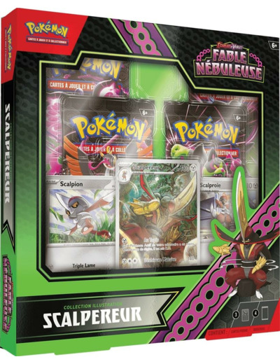 Pokémon EV65 : Coffret Illustration Scalpereur (4b)