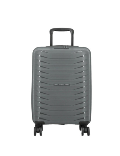 Jump Inlu Valise Cabine Rigide Ultra Légère 4 Roues Tsa 55Cm Gris