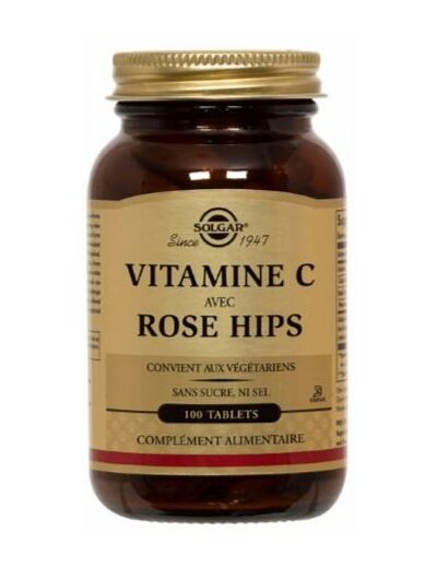 SLG VIT C 500 AVEC ROSE HIPS TAB 100