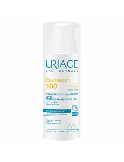 Fluide Protecteur Extreme Spf50+ 100 Solaire 50ml Bariesun Uriage