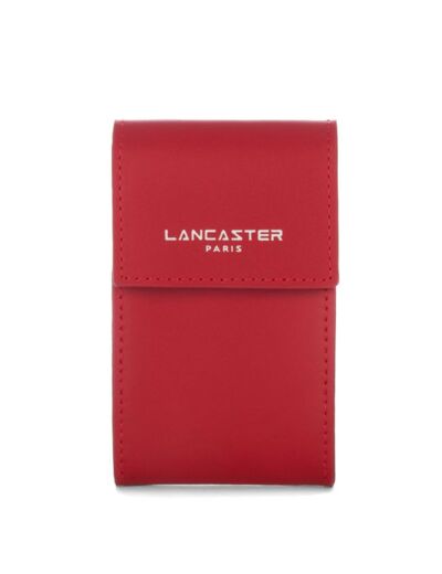 Lancaster Constance Porte Monnaie Porte Clés 137-09 Rouge