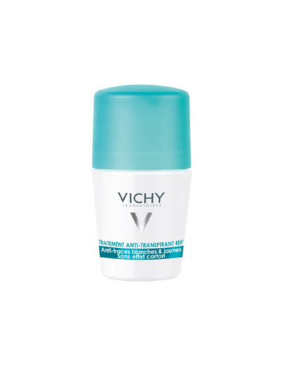 Anti-transpirant Anti-traces 50ml Déodorant Roll-on Vichy