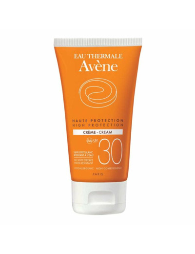Creme Haute Protection Spf30 50ml Solaire Peaux Sensibles Seches Avène