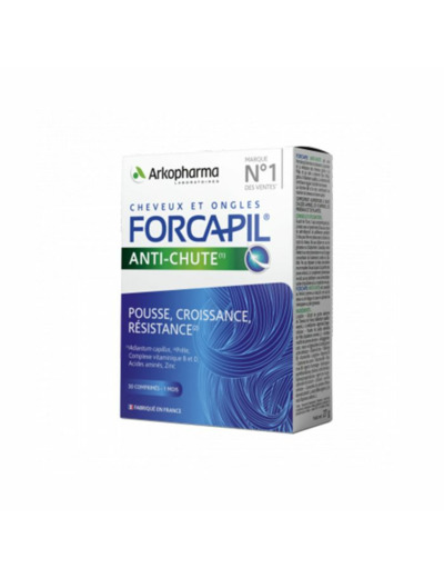 Fortifiant Anti-Chute 30 Comprimés Forcapil Arkopharma