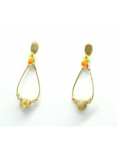 Boucles d'oreilles Jardin d'ailes