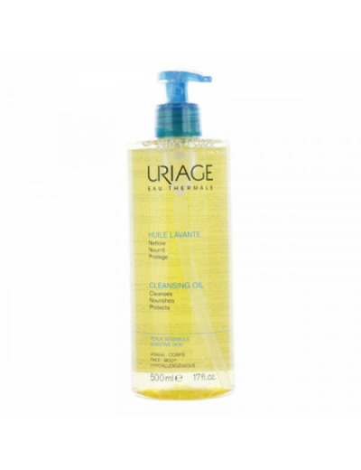 URIAGE HUILE LAVANTE FLPOMPE 500ML