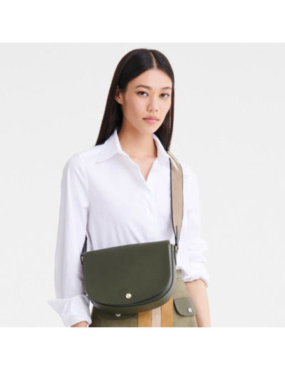 Longchamp Epure Timeless Sac Bandoulière M Kaki