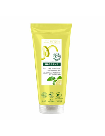 Gel Douche Nutritif 200ml Zeste d'Agrumes Klorane