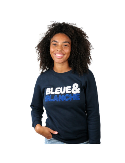SWEAT BLEUE & BLANCHE