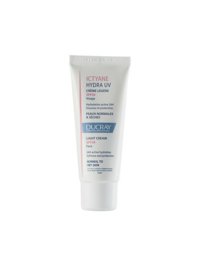 Hydra Uv Creme Legere Spf30 Peaux Normales A Seches 40ml Ictyane Ducray