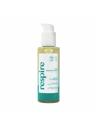 Huile démaquillante Bio 150ml Respire