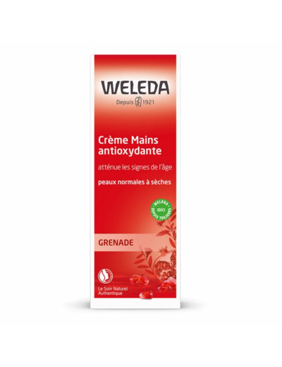 Crème Mains Antioxydante 50ml Grenade Weleda