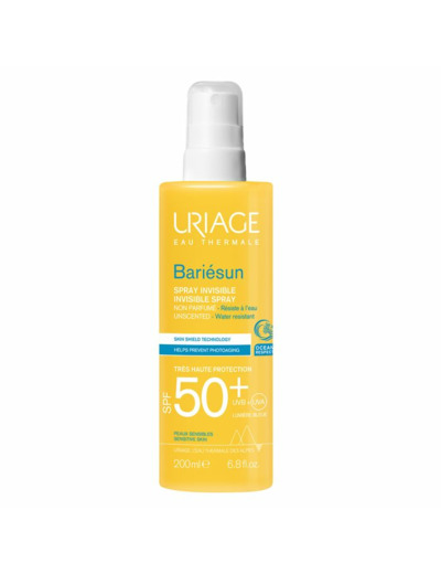 Spray Sans Parfum Peaux Sensibles Spf50+ 200 ml Bariésun Uriage