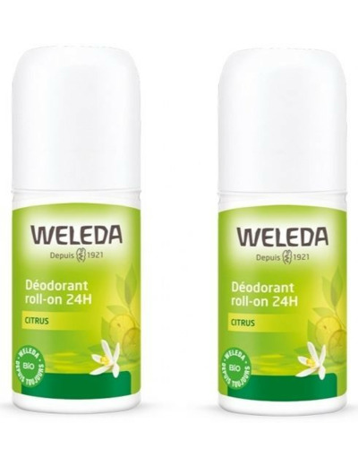 WELEDA DEOD ROLL-ON CITRUS 2X50ML