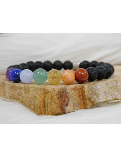 BRACELET 7 CHAKRAS TRIO