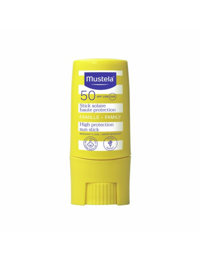 Stick Solaire Haute Protection SPF50 Famille 9ml Mustela