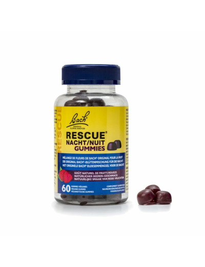 RESCUE NUIT GUMMIES FRUITS ROUGES 60