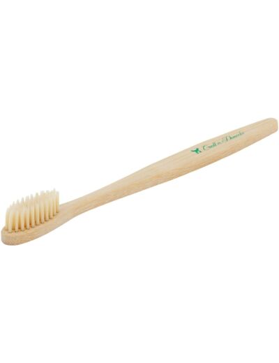 Croll & Denecke Brosse à dents pour enfants en bambou, 1 pièce